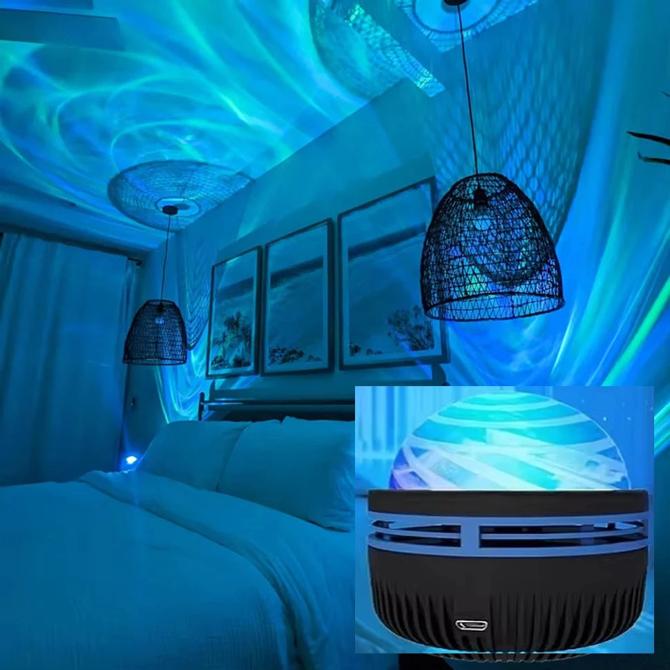 LED Galaxy Projector Night Light
