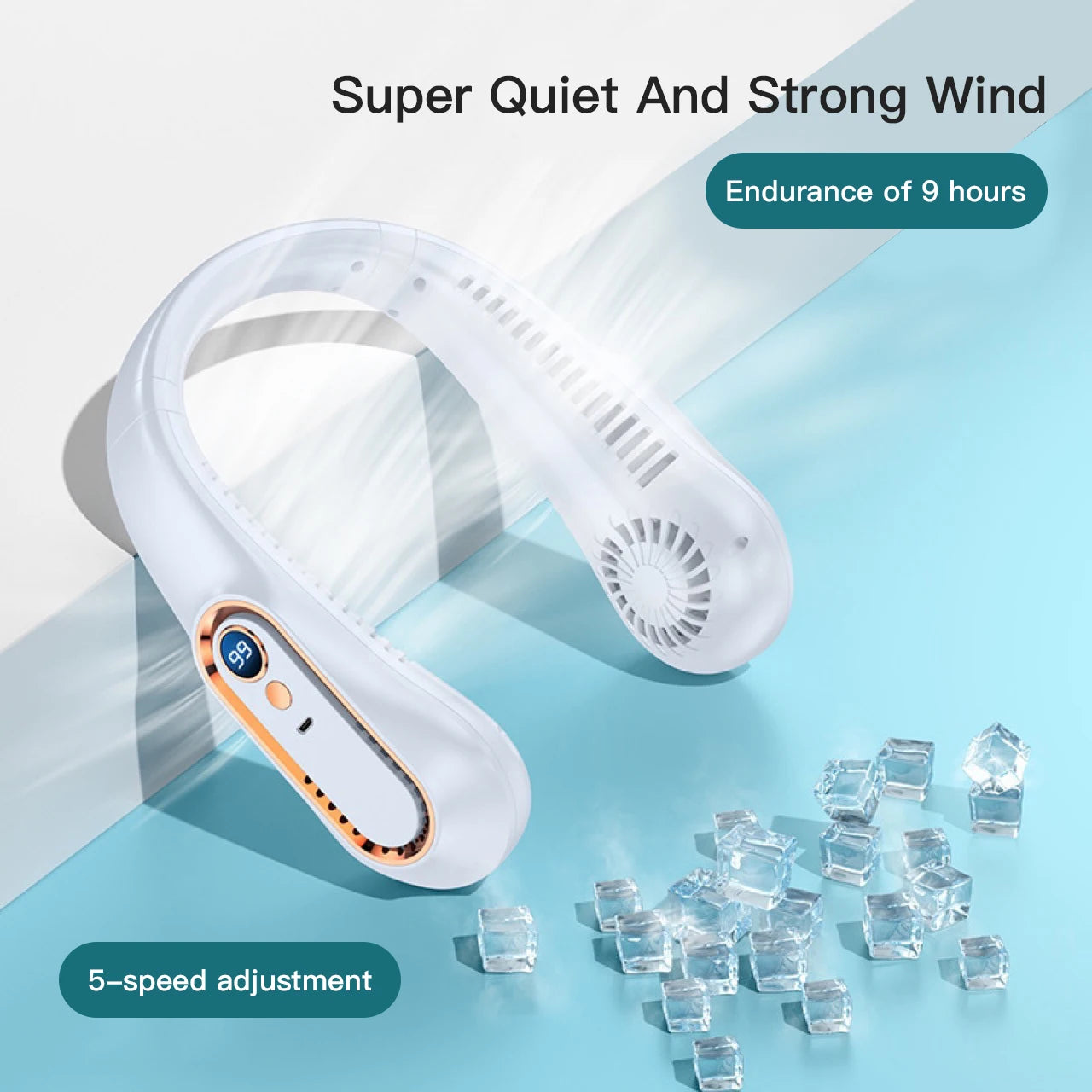 Portable Cooling Fan -  13 Colors