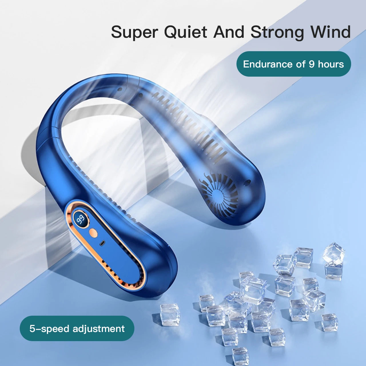 Portable Cooling Fan -  13 Colors