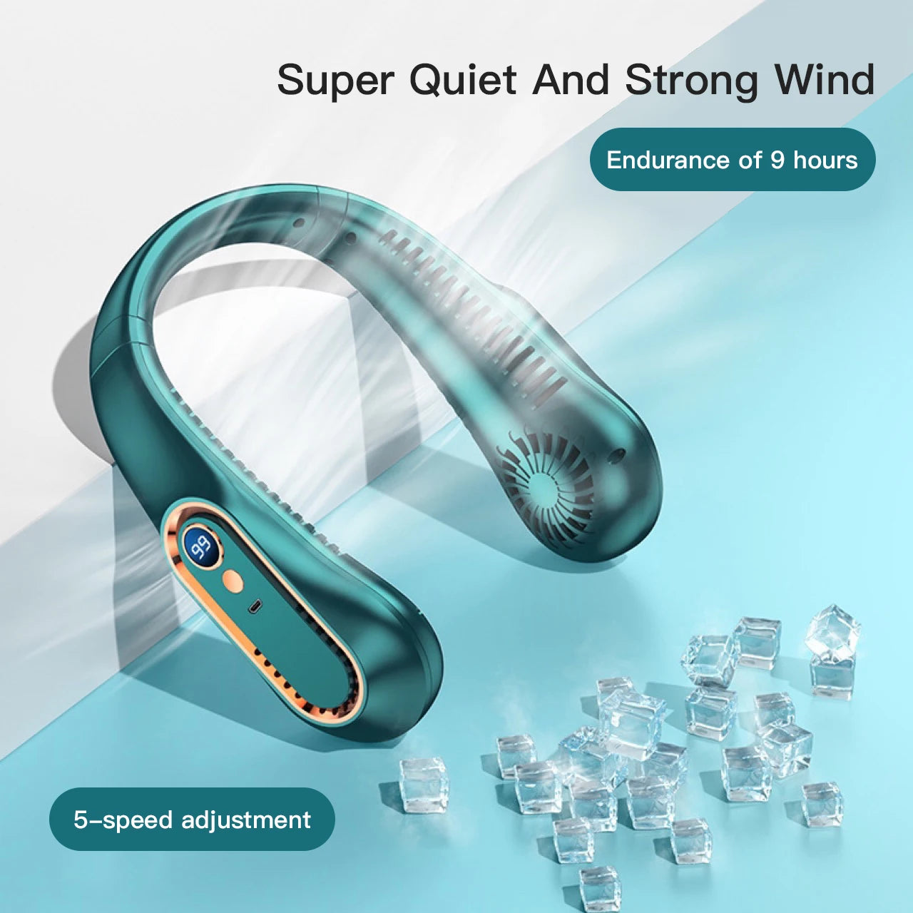 Portable Cooling Fan -  13 Colors