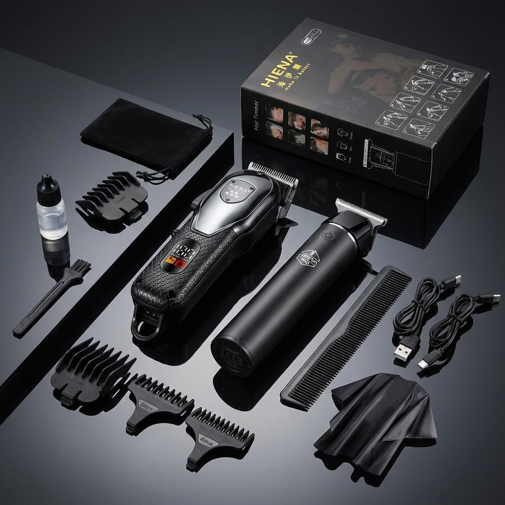 Professional Hair Clipper Kit - professional studio photo